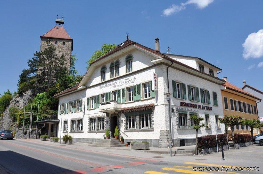 Hotel-Restaurant De La Tour Bagian luar foto